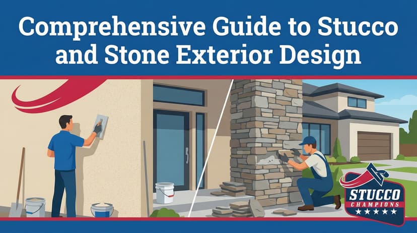 Technical Guide to Stucco and Stone Exterior Integration | Stucco Champions