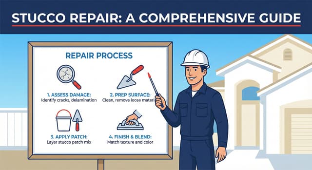 Stucco Repair Guide: Cracks, Patches, Lath Damage & Moisture Causes ...