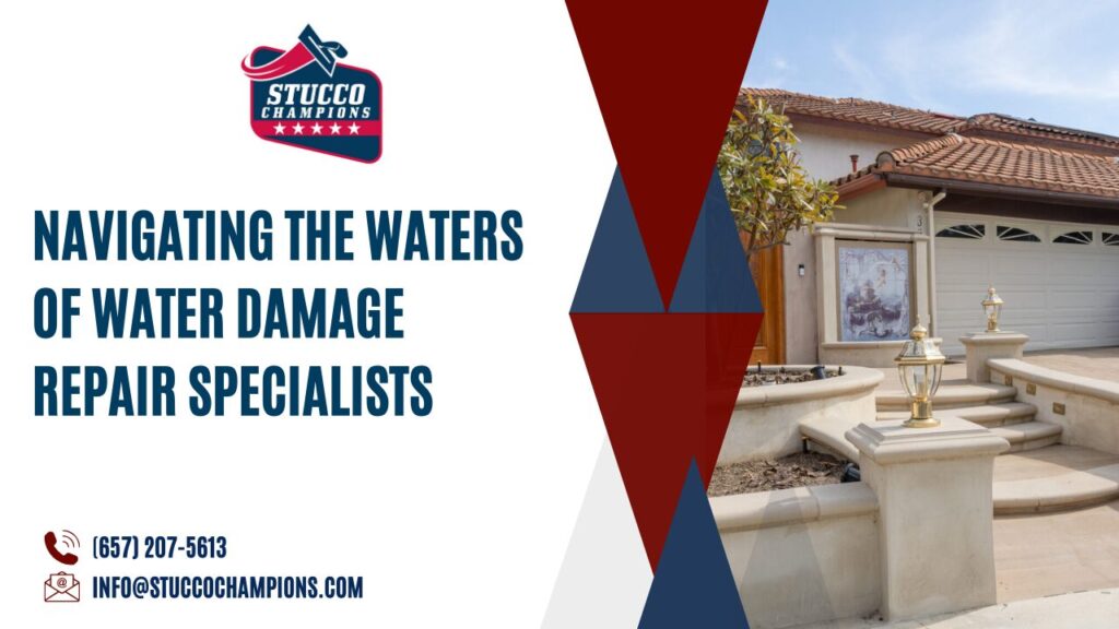 Water damage repair specialists